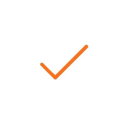 an animated icon of a shield that shrinks and then tilts only to go back to normal, this is done very quickly, during this animation, the orange tick in the centre of the shield disappears from bottom to top, it then reappears when the animation resets.